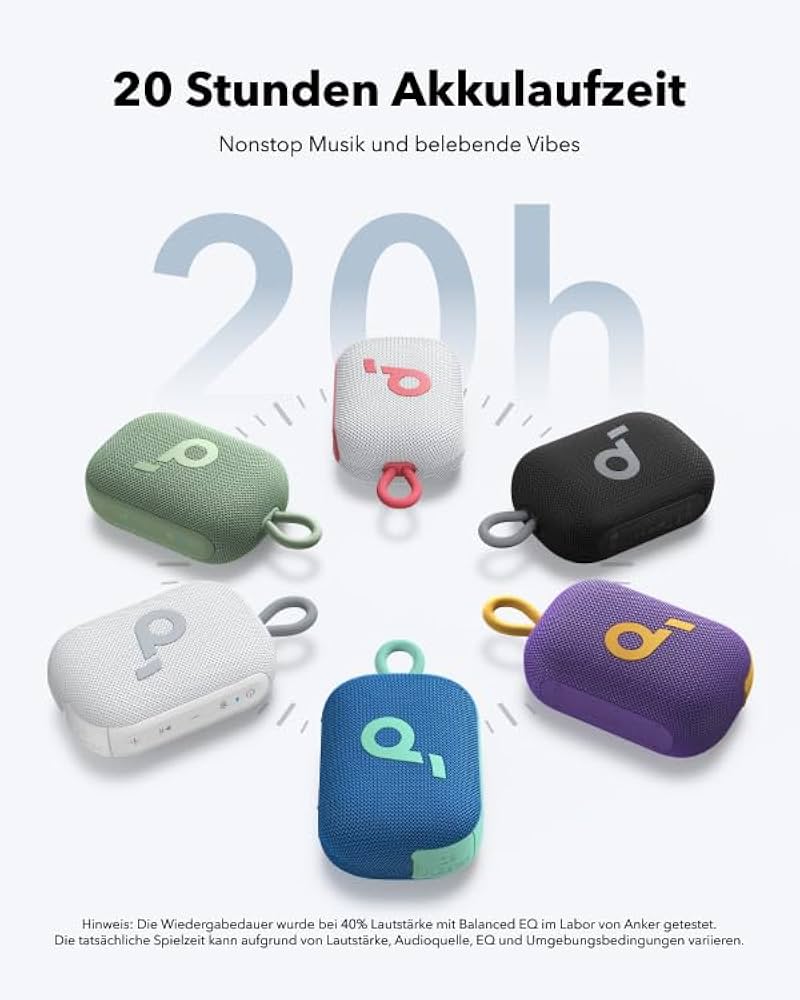 Enceinte Bluetooth Soundcore Original – Son puissant,Waterproof & Longue autonomie Powebrand