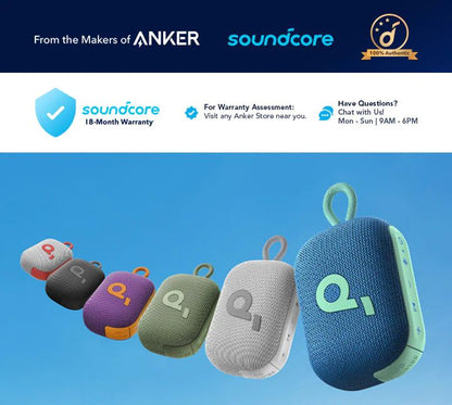 Enceinte Bluetooth Soundcore Original – Son puissant,Waterproof & Longue autonomie  Powebrand